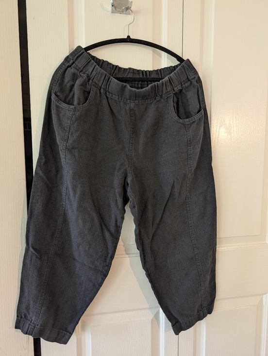 notPERFECTLINEN Pants - Not Perfect Linen Elastic Waist Pants